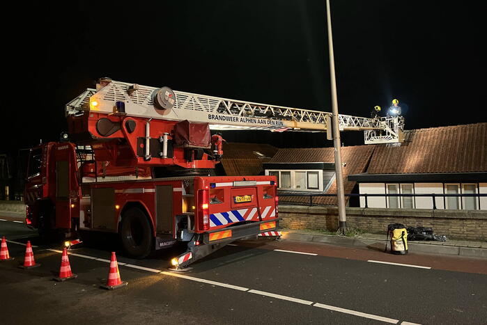 Schoorsteenbrand bleek mee te vallen