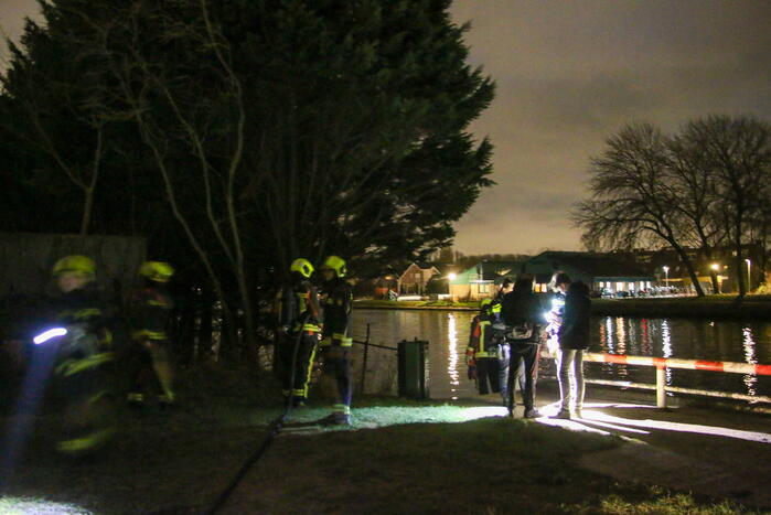 Buitenbrand snel geblust door brandweer