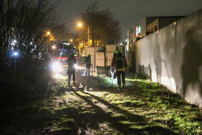 Buitenbrand snel geblust door brandweer