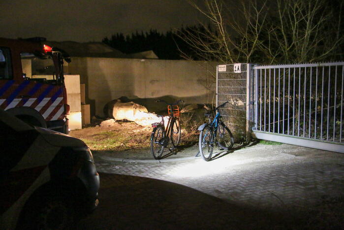 Buitenbrand snel geblust door brandweer