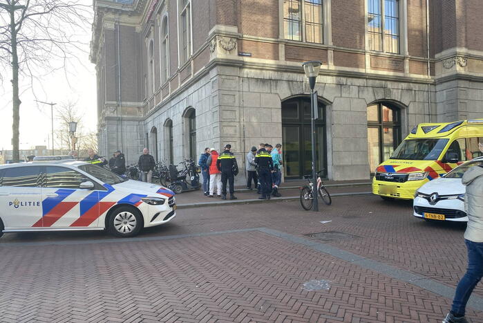 Fietser aangereden door auto