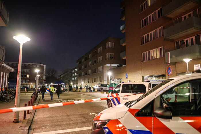 Automobilist ramt pui parkeergarage na achtervolging