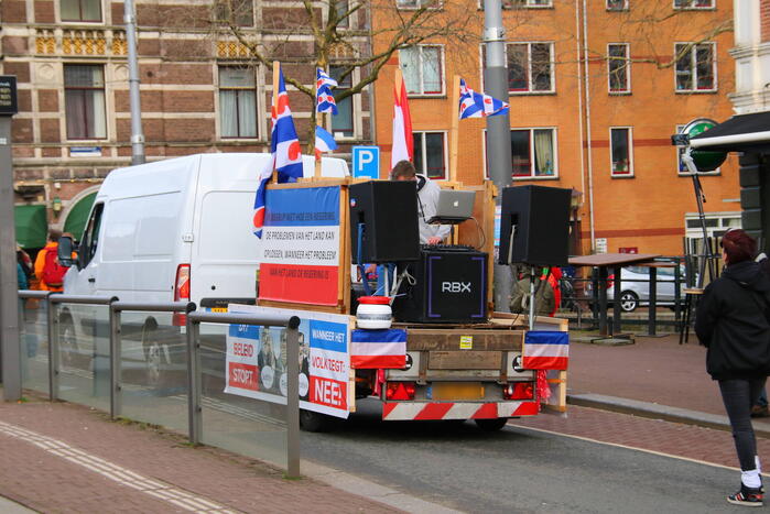 Demonstratie Amsterdam tegen beleid overheid