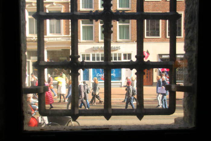 Demonstratie Amsterdam tegen beleid overheid