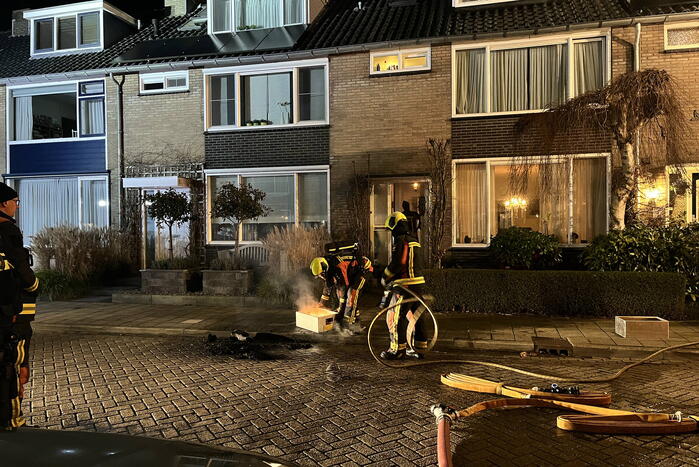 Schoorsteenbrand zorgt voor flinke rookontwikkeling
