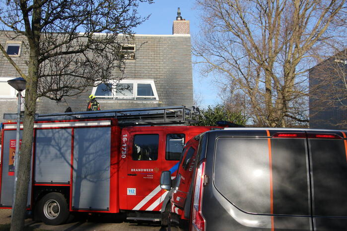 Dakbrand in de kiem gesmoord