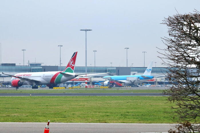 Brand aan boord van KLM-vliegtuig