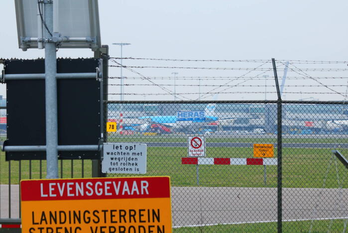 Brand aan boord van KLM-vliegtuig