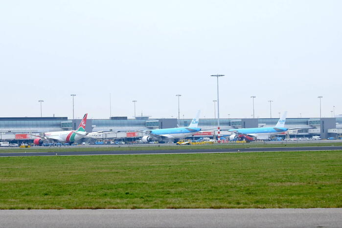 Brand aan boord van KLM-vliegtuig