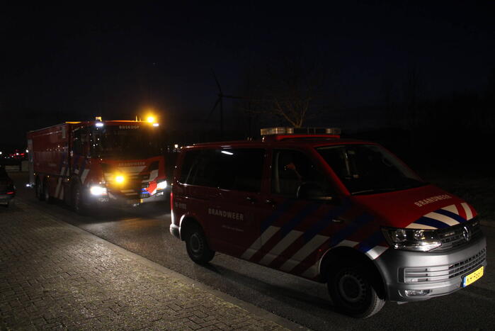 Brandweer groots ingezet voor mogelijke winkelbrand