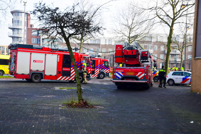 Woningen ontruimd na explosie