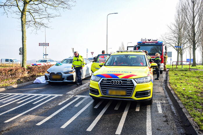 Fietser overleden bij aanrijding met auto