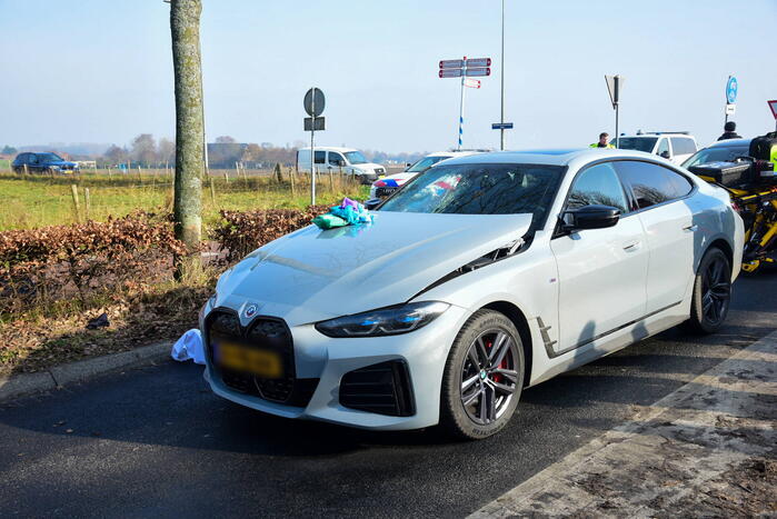 Fietser overleden bij aanrijding met auto