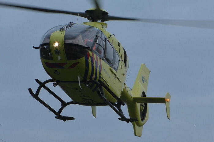 Traumateam assisteert bij incident in woning