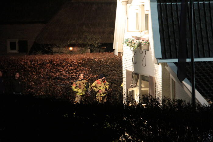 Brandweer ingezet voor schoorsteenbrand