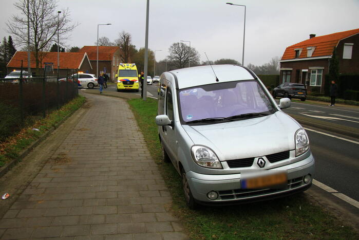 Fietser aangereden tijdens oversteken