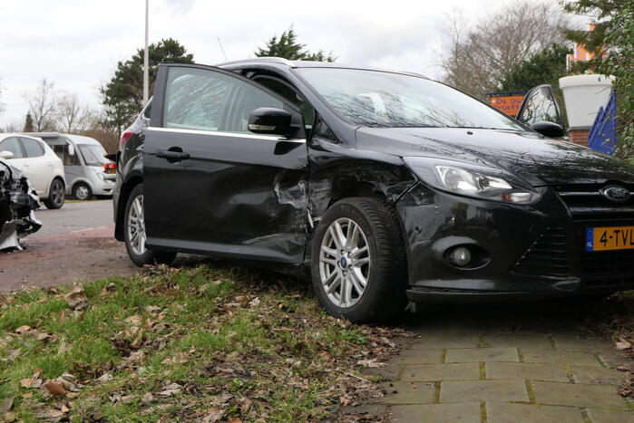 Afslaande automobilist te laat opgemerkt