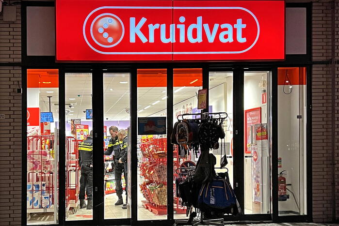 Kruidvat binnen twee dagen weer doelwit van overval