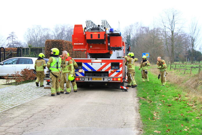Schoorsteenbrand snel onder controle