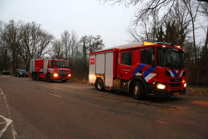 Brand in berg hooi geblust door brandweer