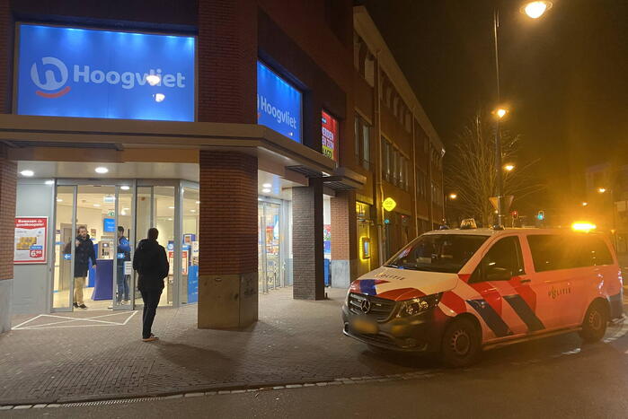 Overval op supermarkt Hoogvliet