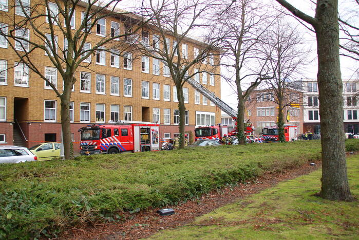 Veel schade bij brand in woning