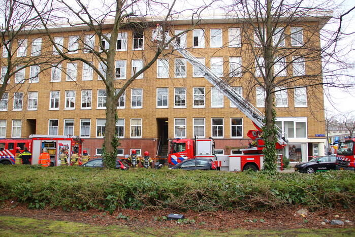 Veel schade bij brand in woning
