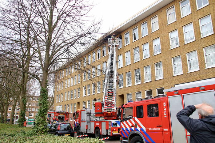 Veel schade bij brand in woning