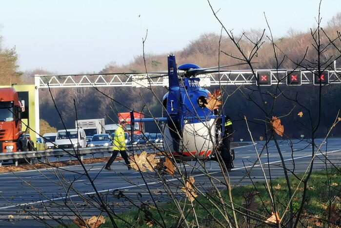 Zeer ernstig ongeval op snelweg