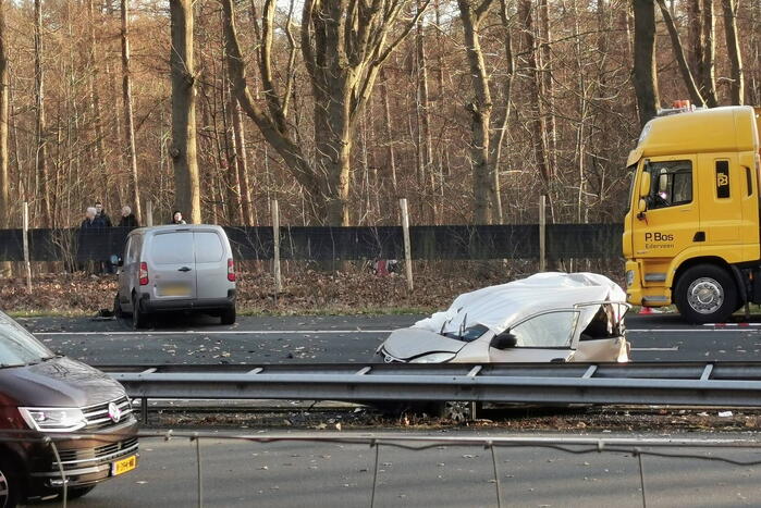 Zeer ernstig ongeval op snelweg