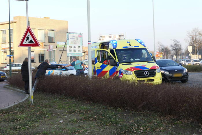 Fietsster raakt gewond bij aanrijding