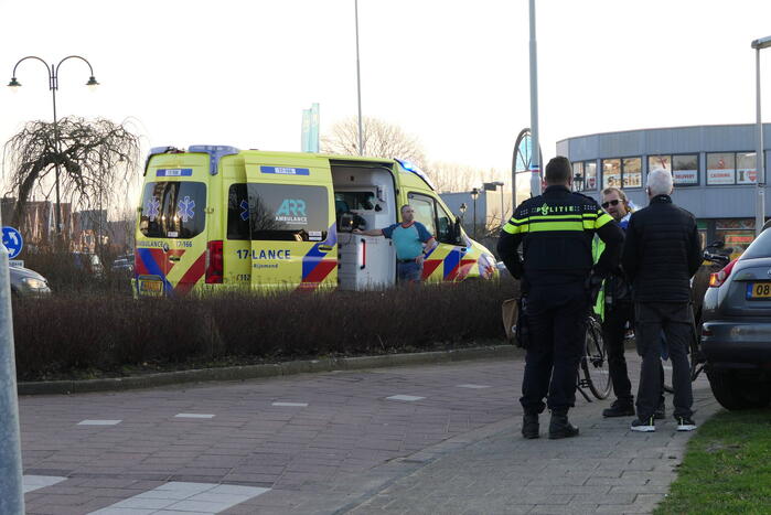 Fietsster raakt gewond bij aanrijding
