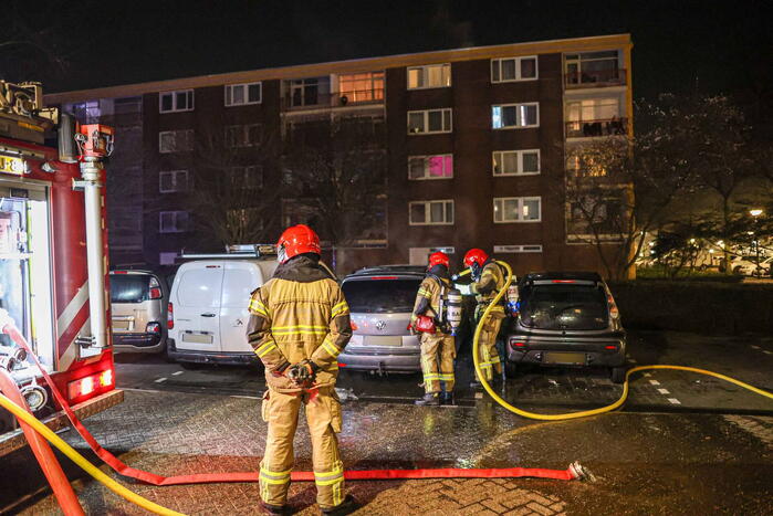 Autobrand vermoedelijk gerichte actie