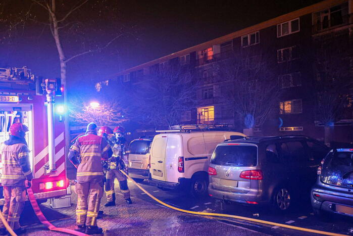 Autobrand vermoedelijk gerichte actie