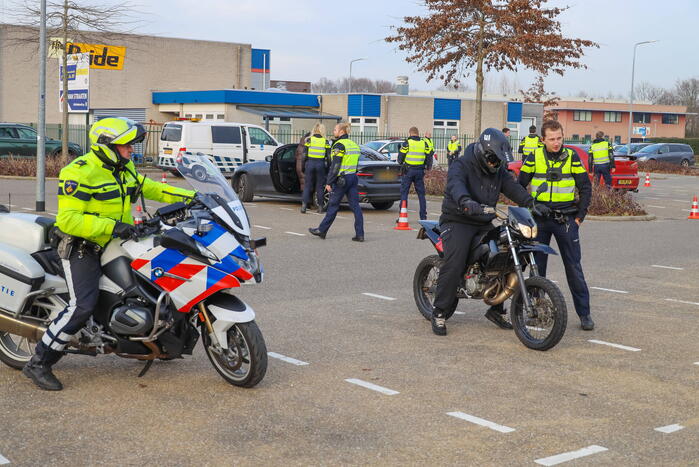 Grote politiecontrole