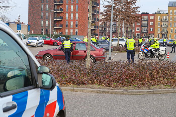 Grote politiecontrole