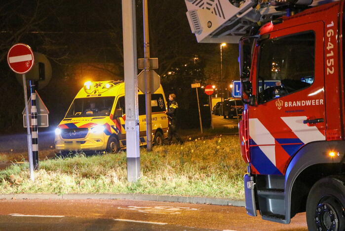 Zoekactie naar mogelijke persoon te water