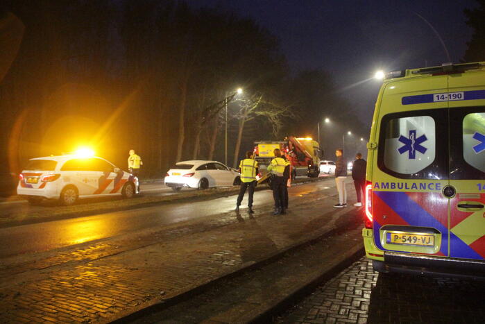 Schade bij kop-staartbotsing
