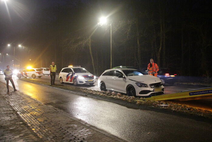 Schade bij kop-staartbotsing