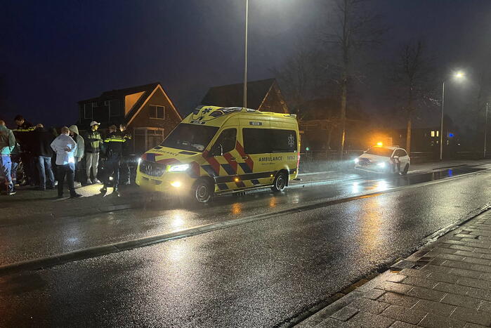 Fietser gewond bij botsing met scooterrijder