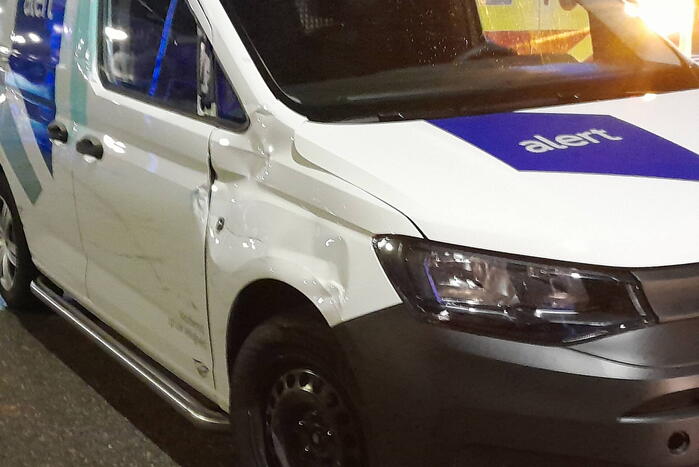 Scooter Total los na ongeval met bus