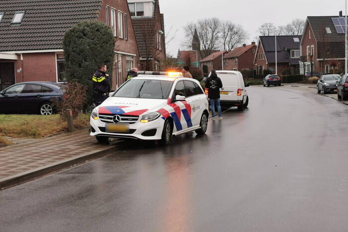 Automobilist rijdt door na ongeval
