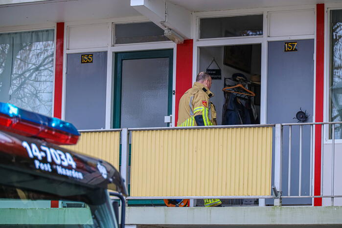 Woning vol rook door vergeten pan