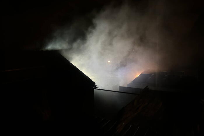 Brand in garageboxen