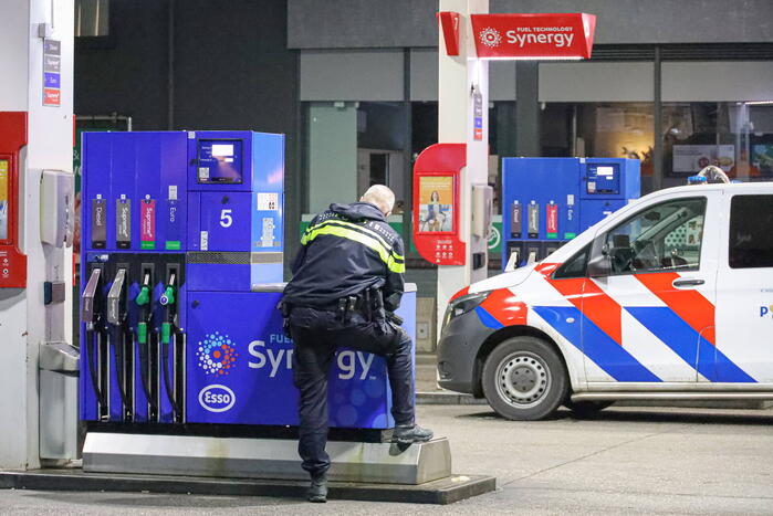 Overval op Esso tankstation