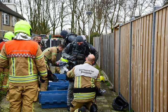 Gaskraan open gedraaid in woning