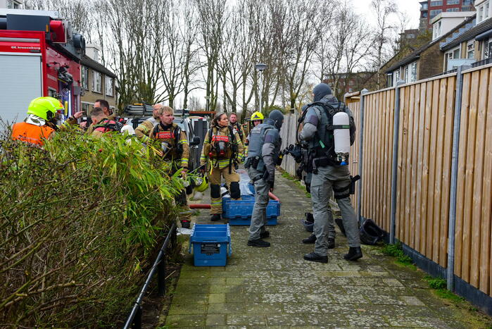 Gaskraan open gedraaid in woning