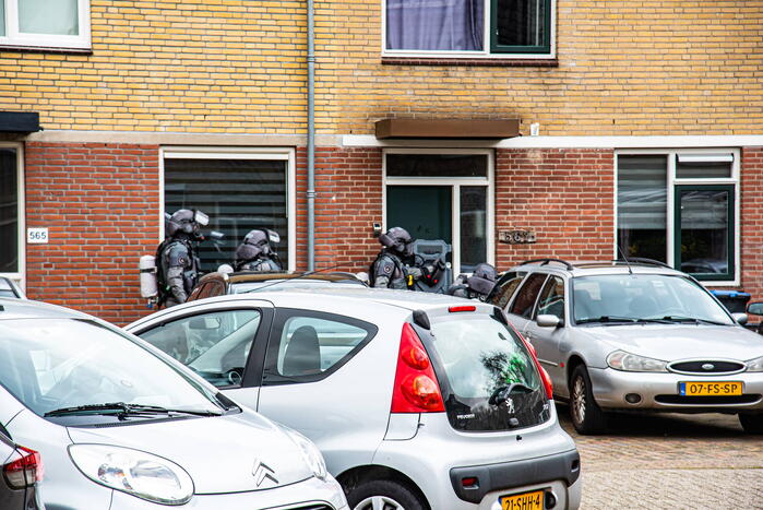 Gaskraan open gedraaid in woning