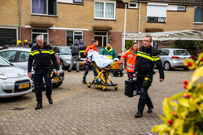 Gaskraan open gedraaid in woning