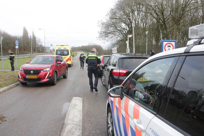 Drie voertuigen betrokken bij ongeval